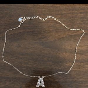 “A” Necklace